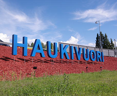 Haukivuori cycling route