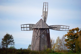 Röppään tuulimylly Otavassa Mikkelissä
